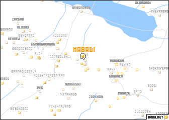 map of Mabādī