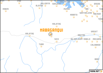 map of Mabaganqui