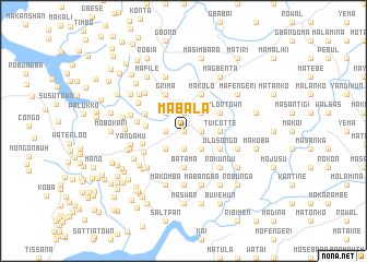 map of Ma-bala