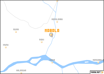 map of Mabala