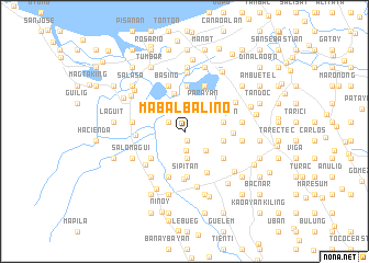 map of Mabalbalino