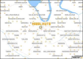 map of Mabali Kuta