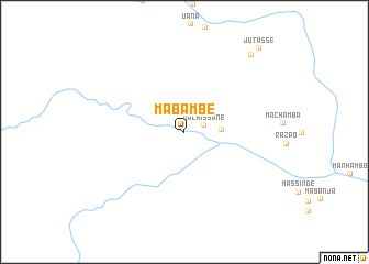 map of Mabambe