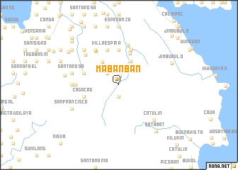 map of Mabanban