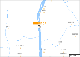 map of Mabanda