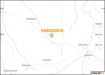 map of Mabangana