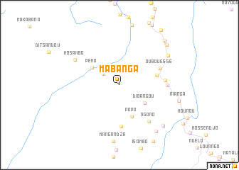 map of Mabanga