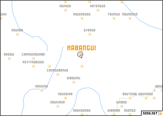 map of Mabangui