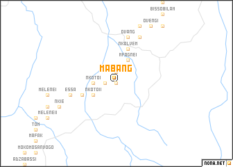map of Mabang