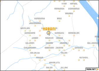 map of Mabani