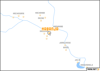 map of Mabanja