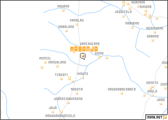 map of Mabanja