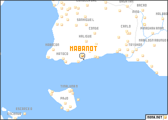 map of Mabanot