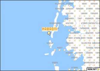 map of Mabaoni