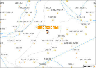 map of Mabaoxiaodui