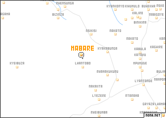 map of Mabare