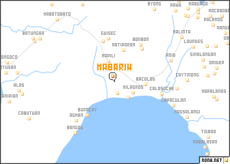 map of Mabariw