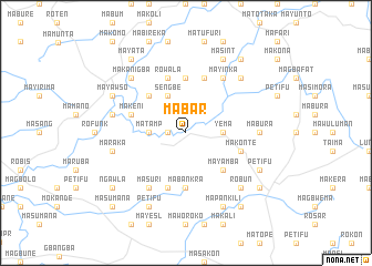 map of Mabar