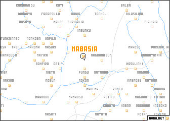 map of Mabasia
