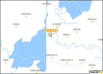 map of Mabasi