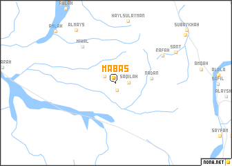 map of Maʼbas