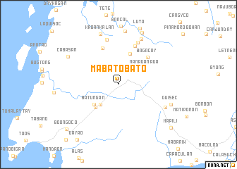 map of Mabatobato