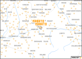 map of Mabato