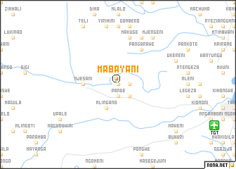 map of Mabayani