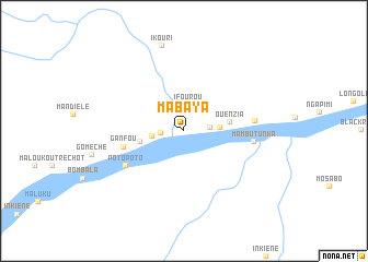 map of Mabaya