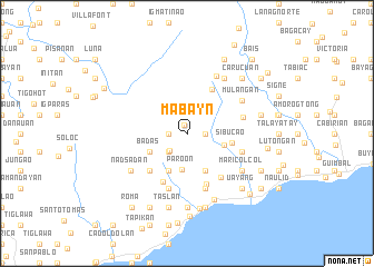 map of Mabayn