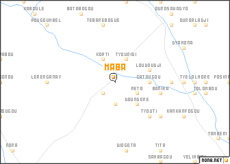 map of Maba