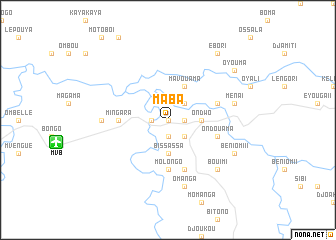 map of Maba