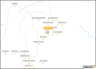 map of Maba