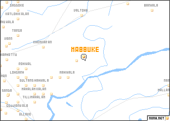 map of Mabbuke