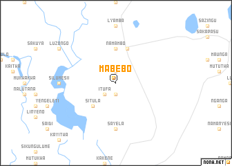 map of Mabebo