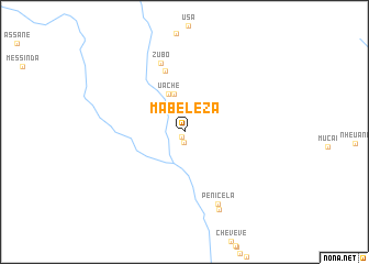 map of Mabeleza