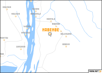 map of Mabembe