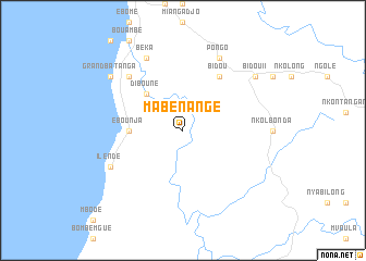 map of Mabénangé