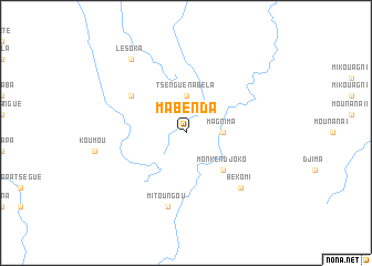 map of Mabenda