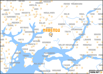 map of Mabendu