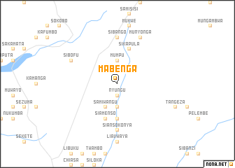 map of Mabenga