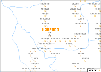 map of Mabengo