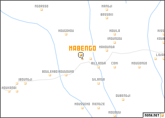 map of Mabengo