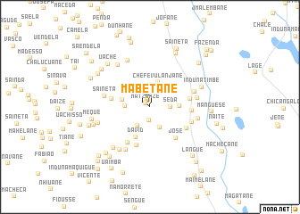 map of Mabetane