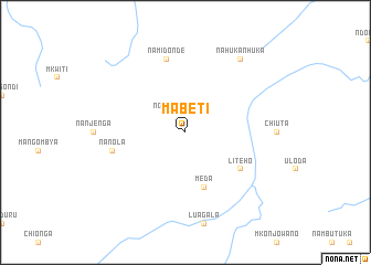 map of Mabeti