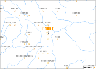 map of Mabet