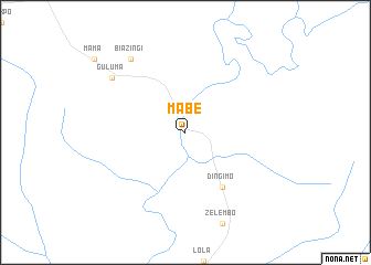 map of Mabe