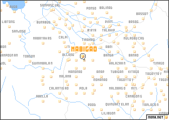 map of Mabigao