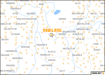 map of Mabilang