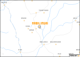 map of Mabilindai